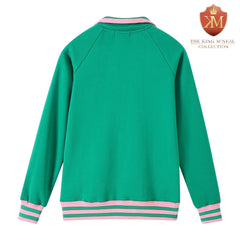 AKA Green Quarter Zip Sweatshirt Unisex