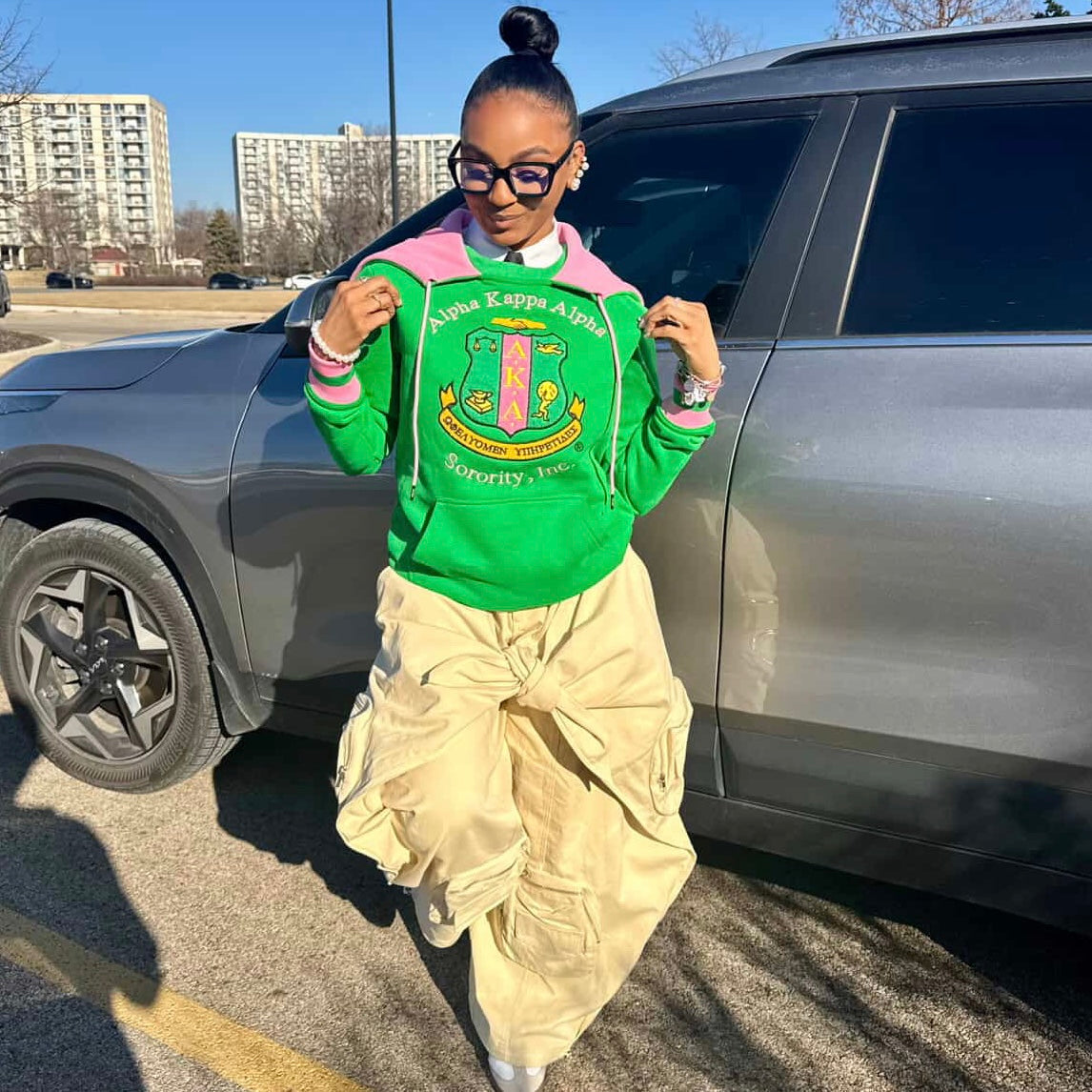 AKA Green Prep Unisex Hoodie