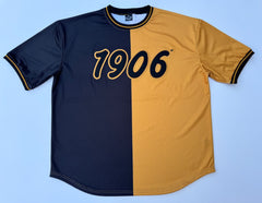 Alpha Black 1906 Half Baseball Jersey