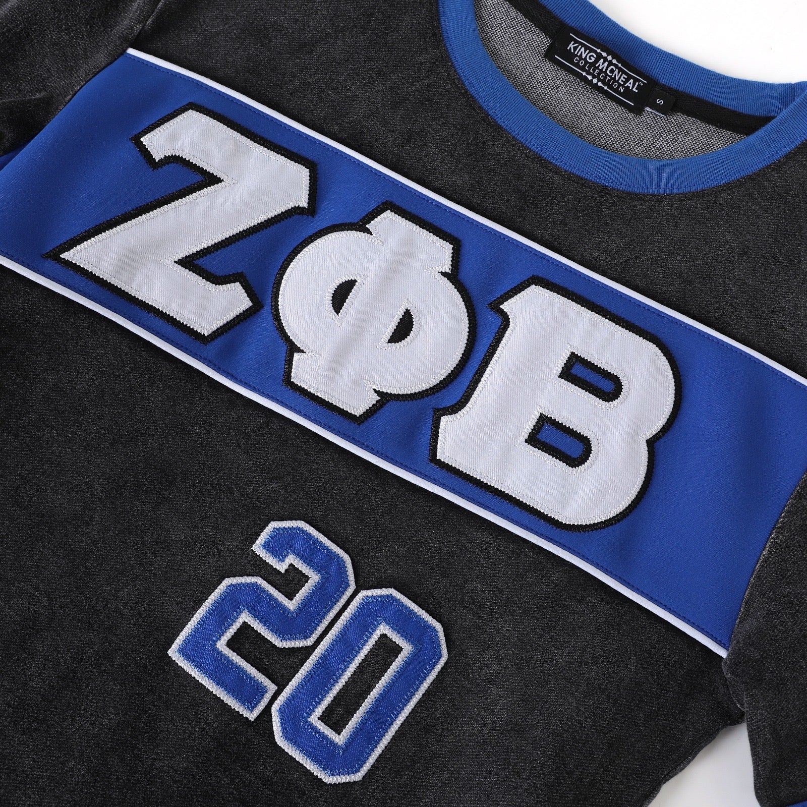 Zeta Black Premium Denim Jersey Shirt