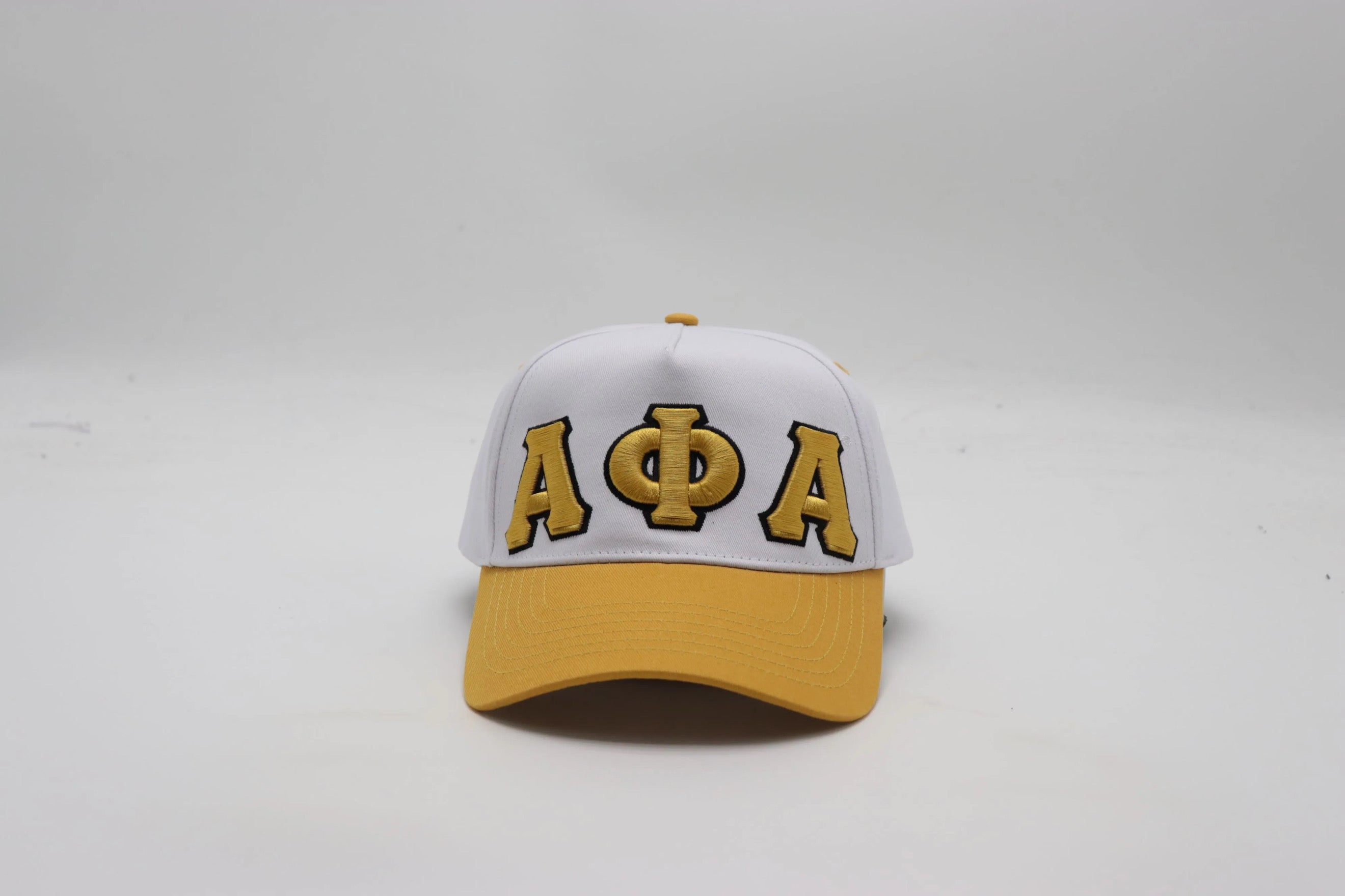 Alpha White Snapback Hat