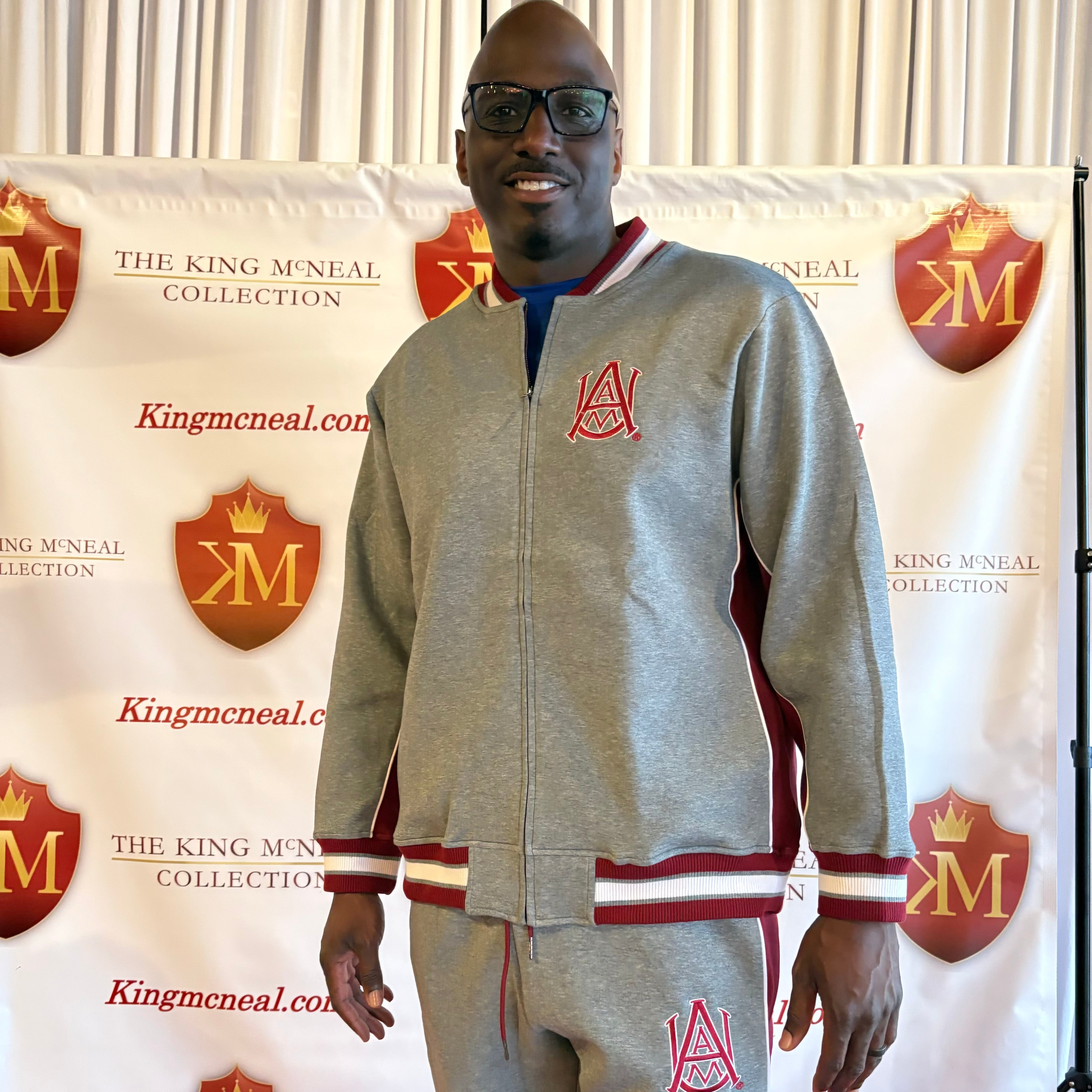 Alabama A&M Charcoal Grey Air Tech Jacket