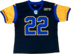 SGRho Black Football Jersey