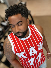 Kappa Pinstripe Basketball Jersey