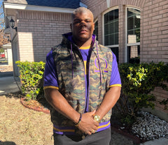 Omega Camo Hooded Vest