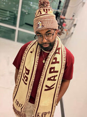 Kappa Kream &  Krimson Scarf & One Hat
