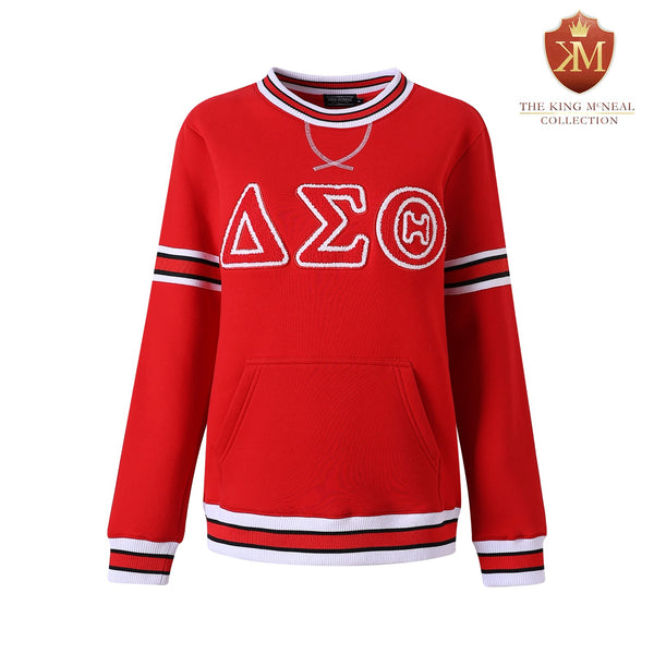 Delta Sigma Theta Red Chenille Crewneck – The King McNeal Collection