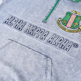 AKA Denim Quarter Zip Sweatshirt Unisex