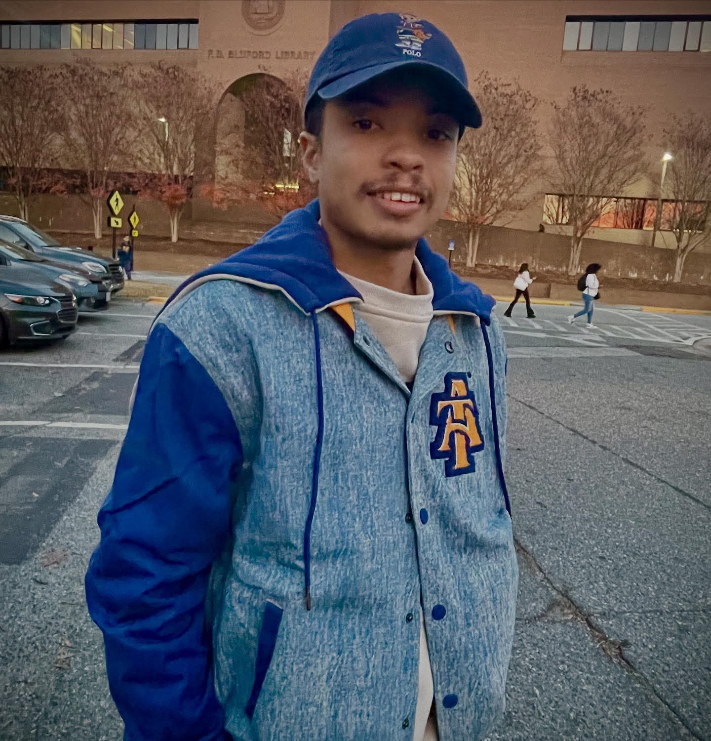 North Carolina A&T Denim Bomber