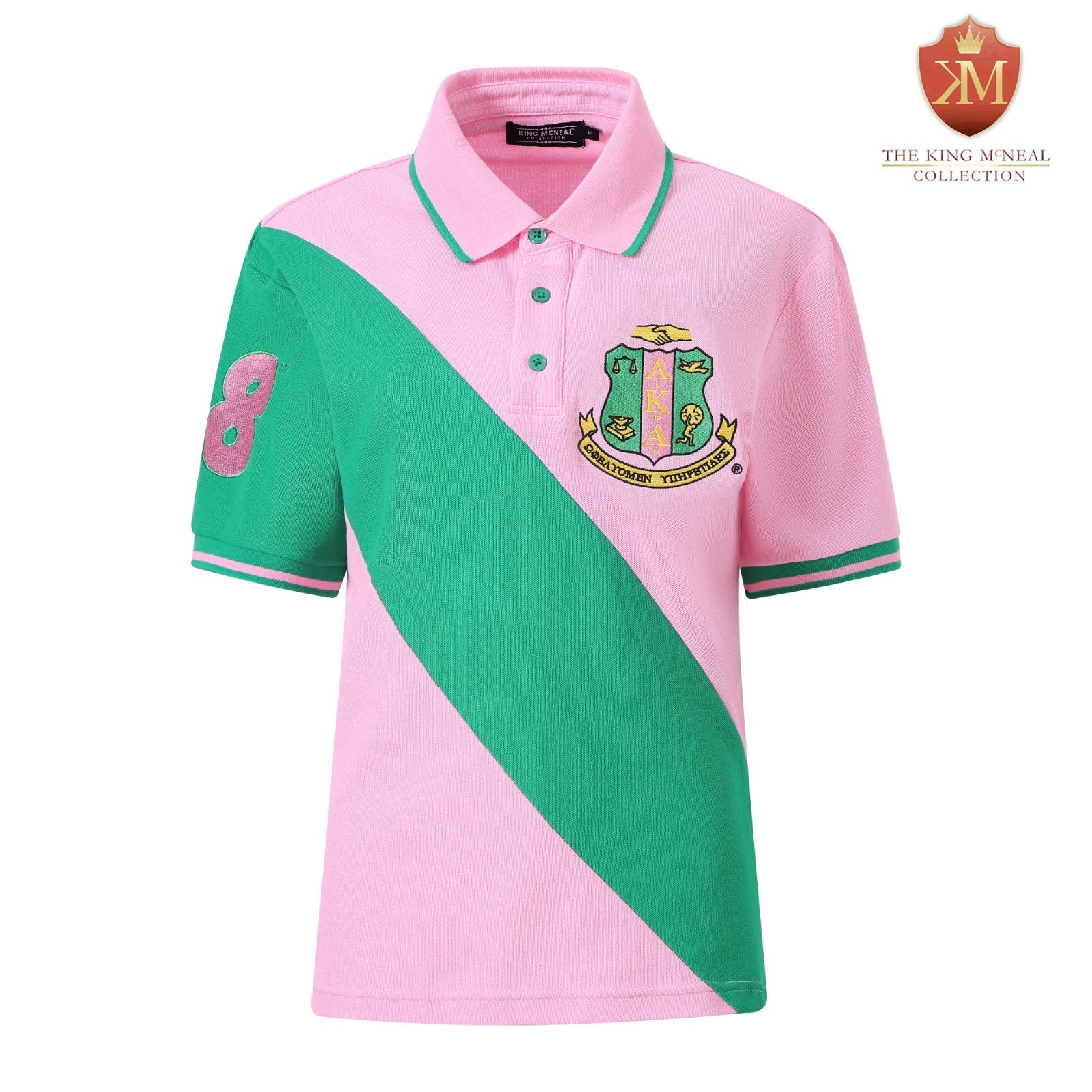 AKA Pink Premium 08 Polo Shirt