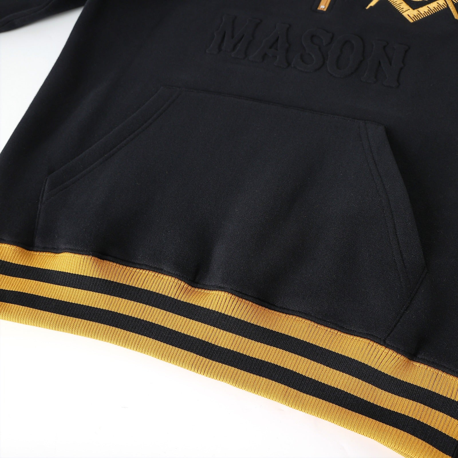 Mason Black Quarter Zip Sweatshirt