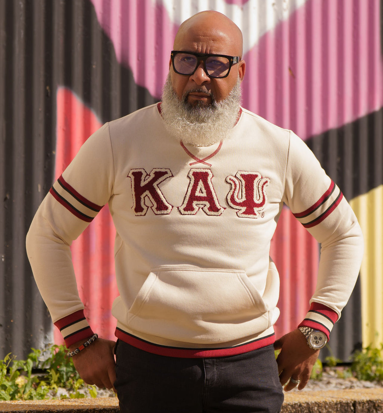 Kappa Neutral Chenille Crewneck