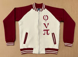 Phi Nu Pi Varsity Baseball Fleece Jacket