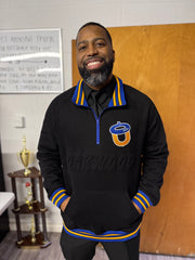 Oakwood Black Quarter Zip Sweatshirt