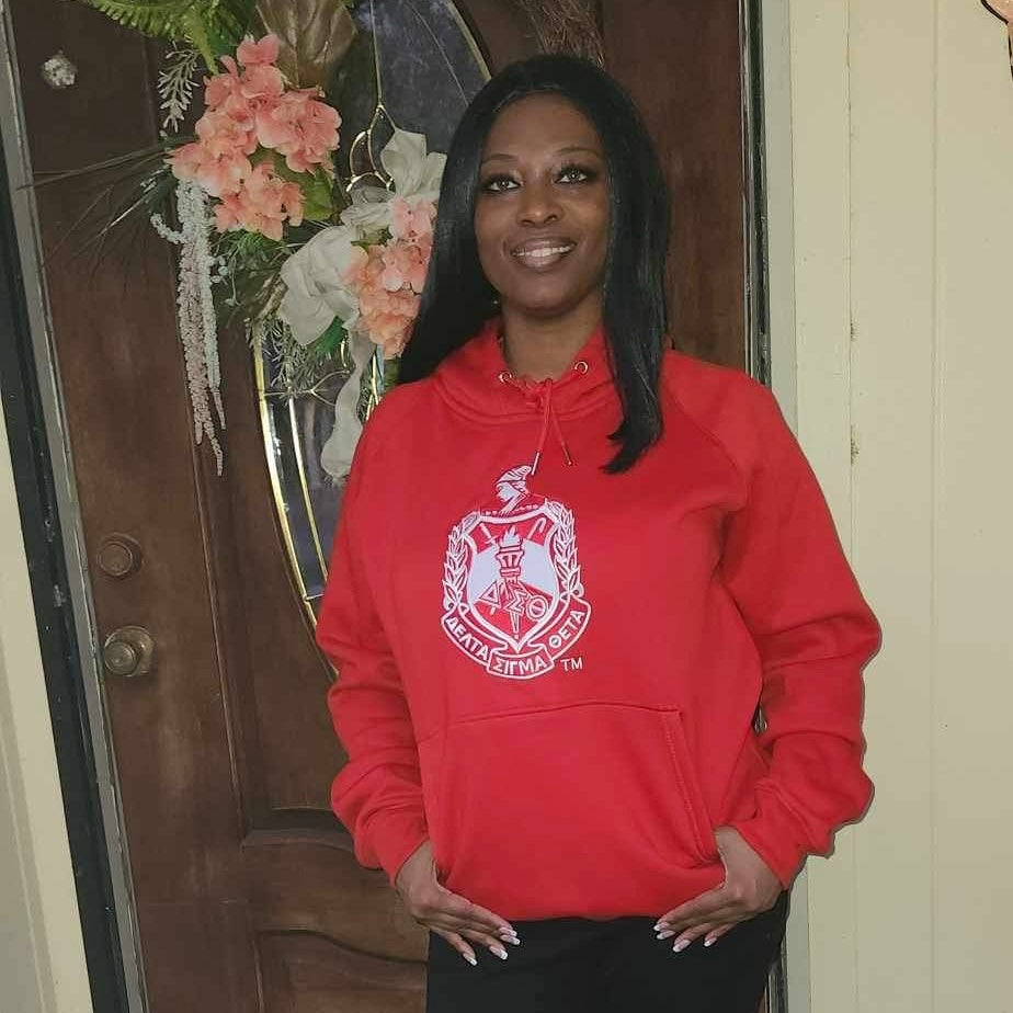 Delta Red Premium Crest Hoodie