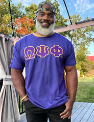 Omega Psi Phi Letter Premium Shirt