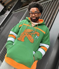 FAMU Green Hockey Hoodie