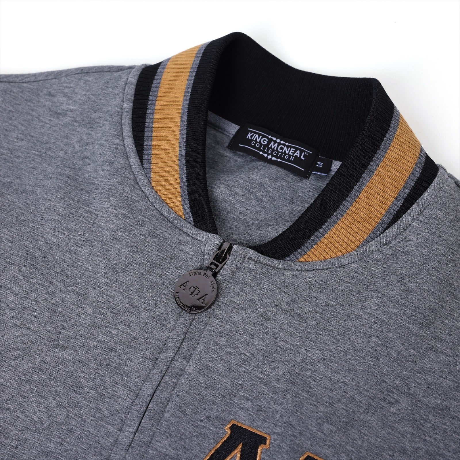 Alpha Grey Air Tech Fleece Warm Up Jacket