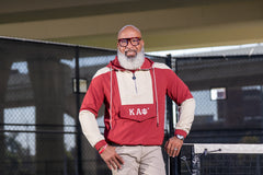 Kappa Krimson Windbreaker Tech Pullover