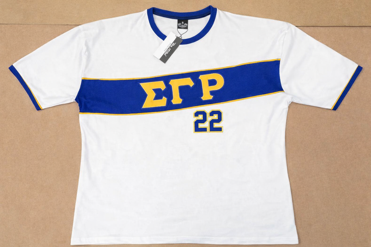 SGRho White Jersey Premium Shirt