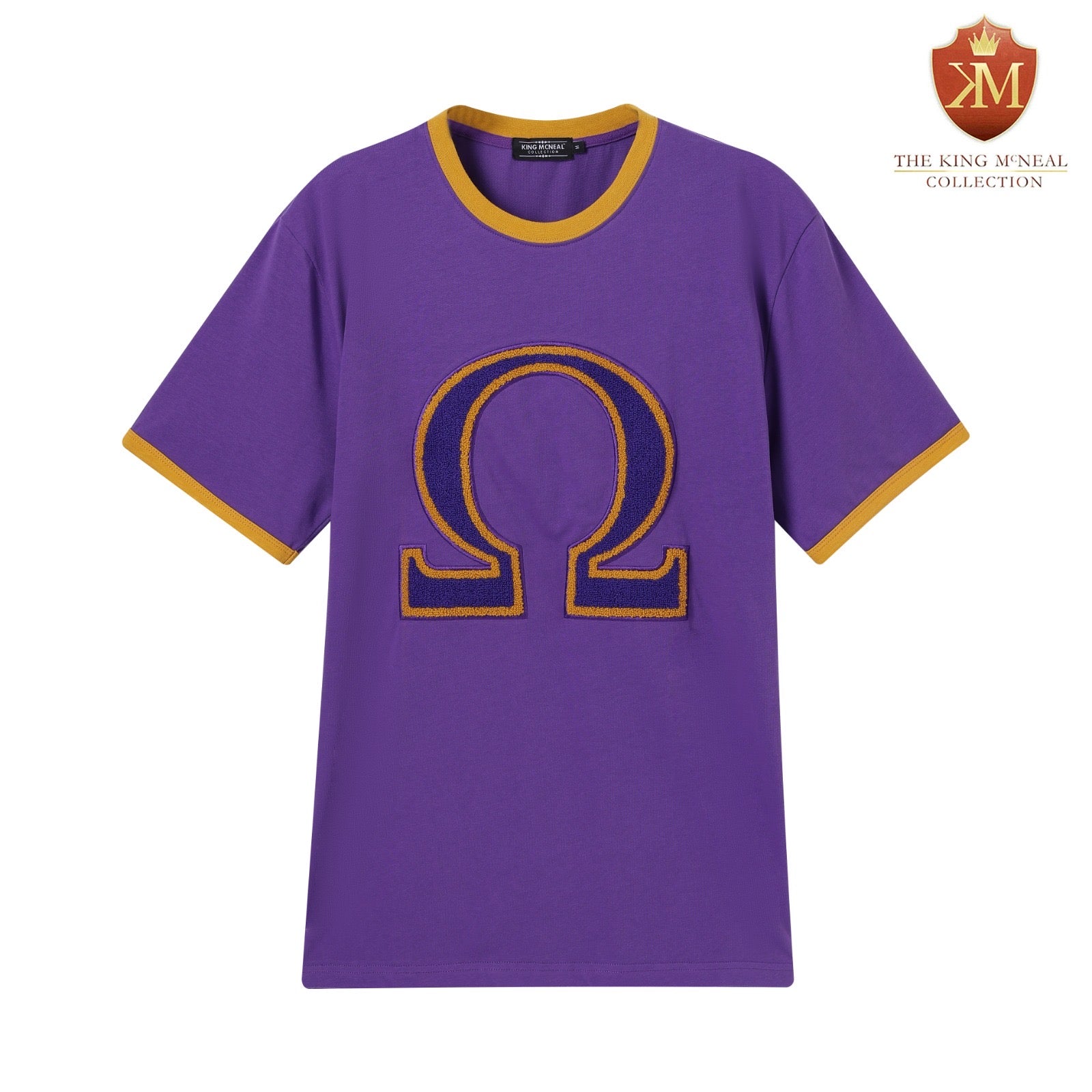 Omega Premium Purple Ω Ringer Shirt