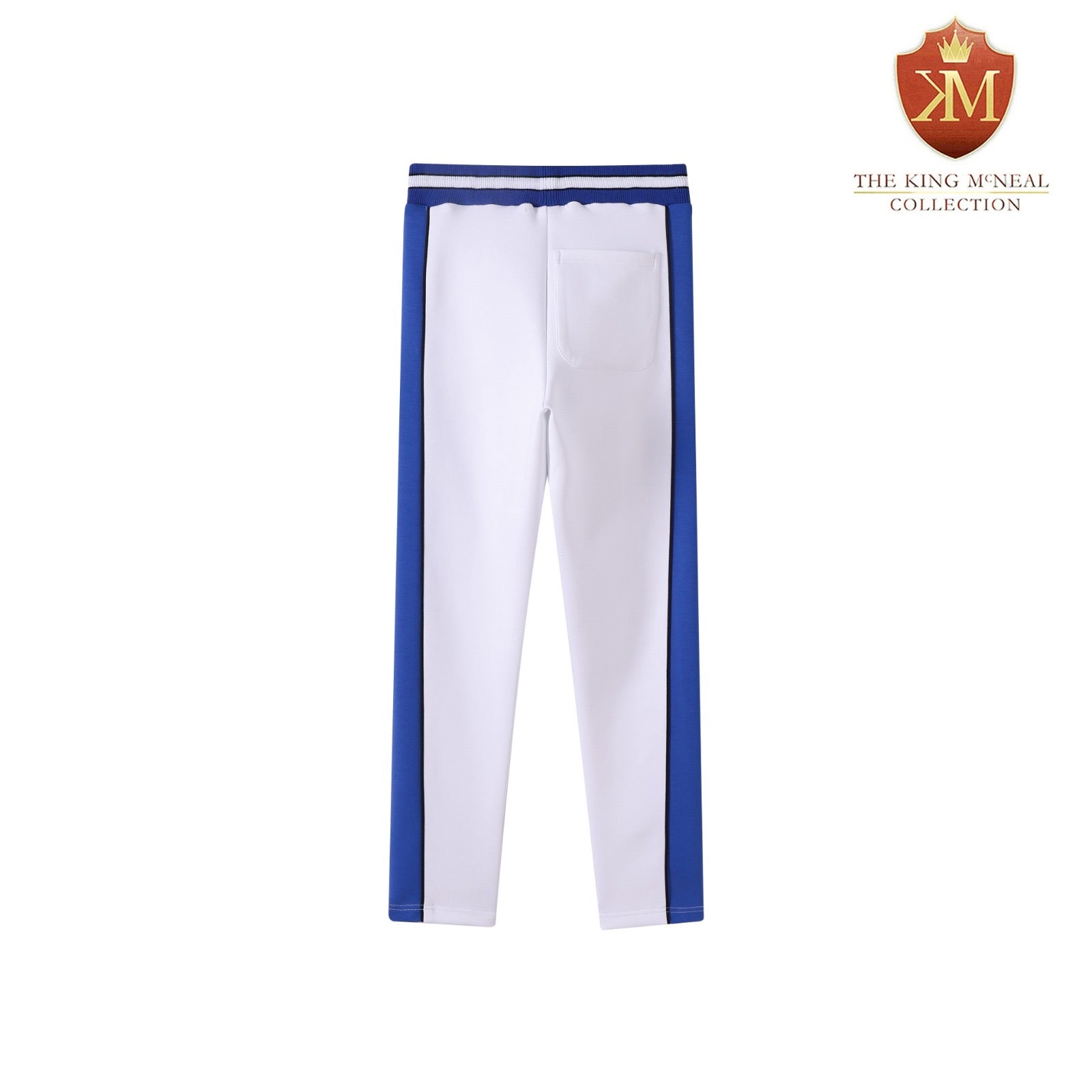 Zeta White Air Tech Fleece Warm Up Pants