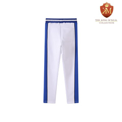 Zeta White Air Tech Fleece Warm Up Pants