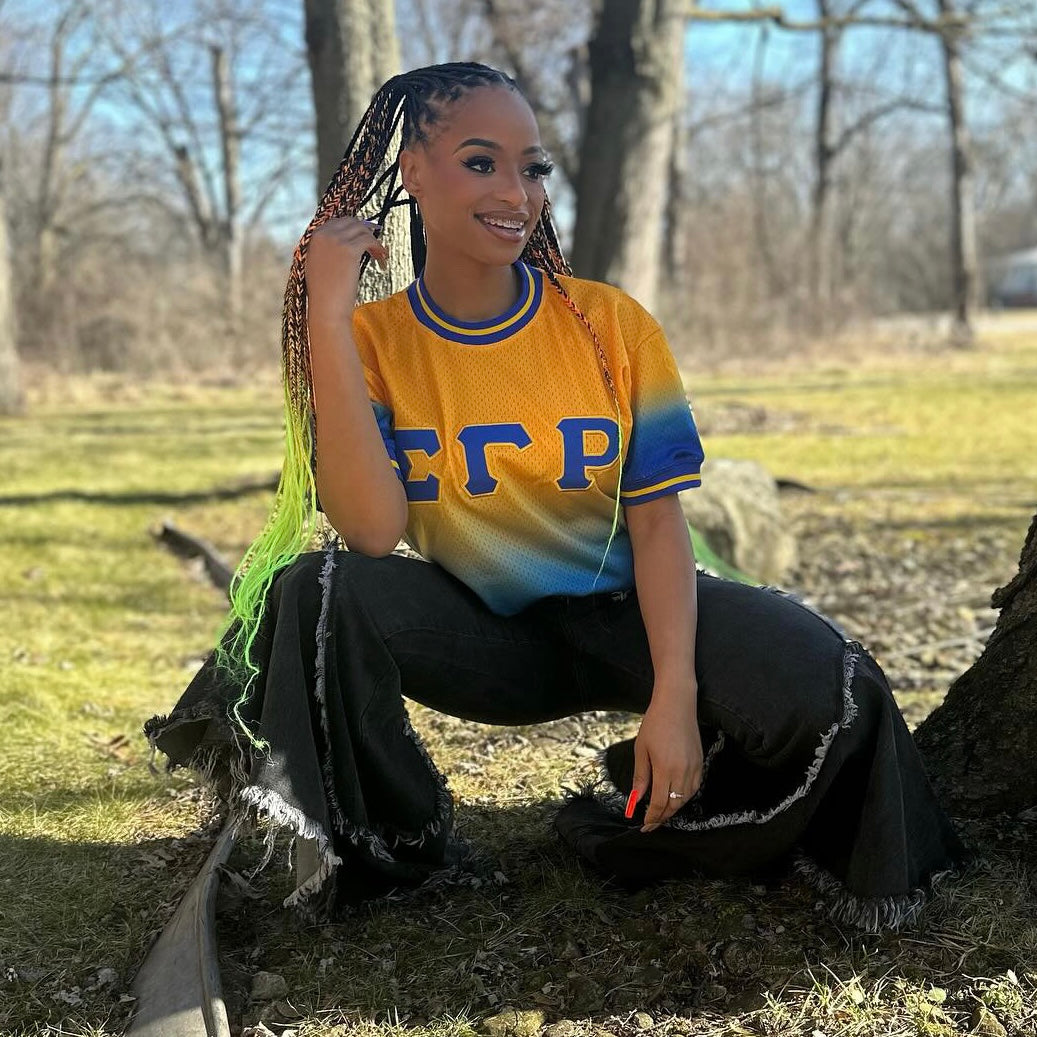 SGRho Faded Baseball Jersey