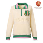 AKA Cream Quarter Zip Sweatshirt Unisex