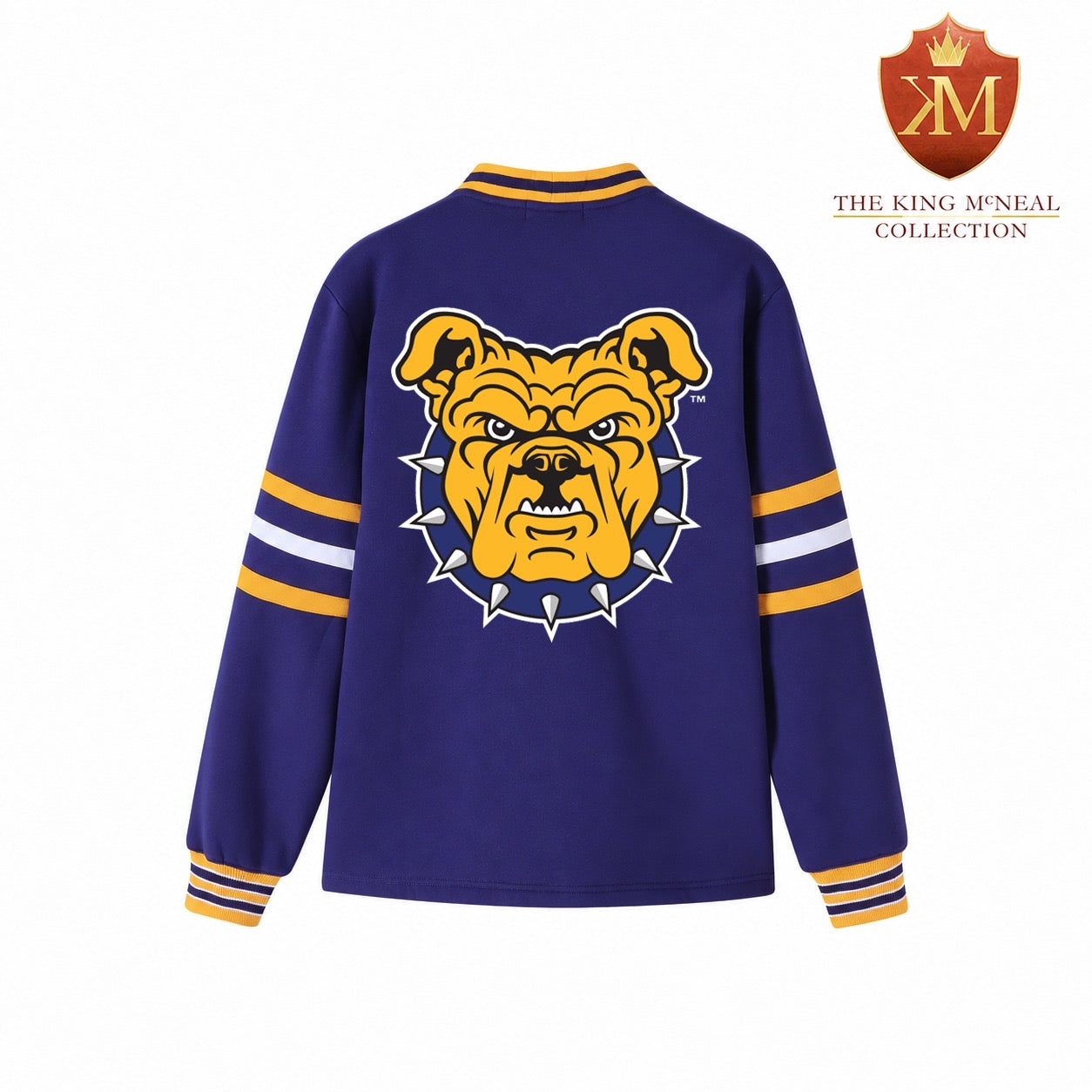 North Carolina A&T Blue Fleece Cardigan