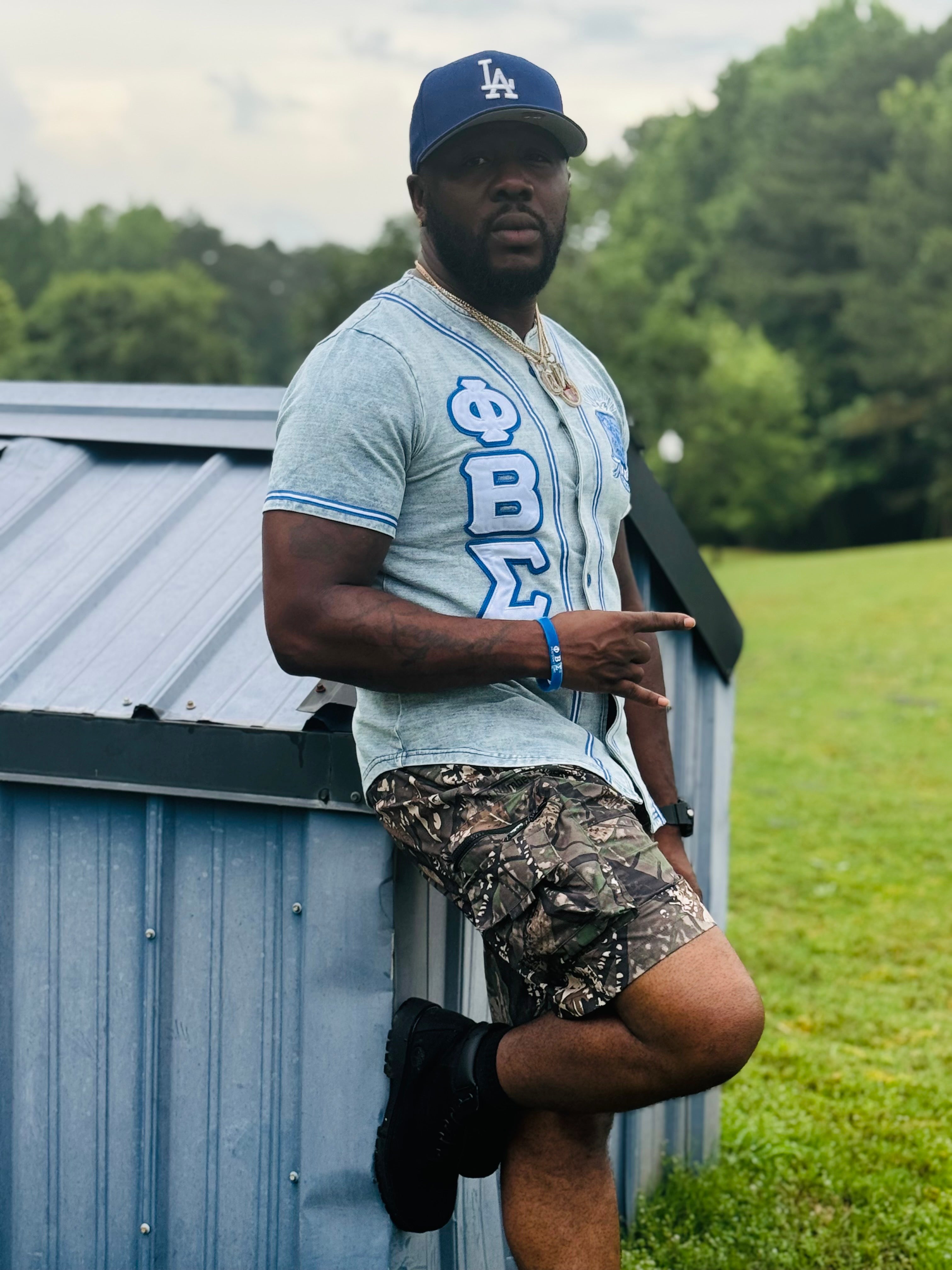 Sigma Denim Baseball Jersey