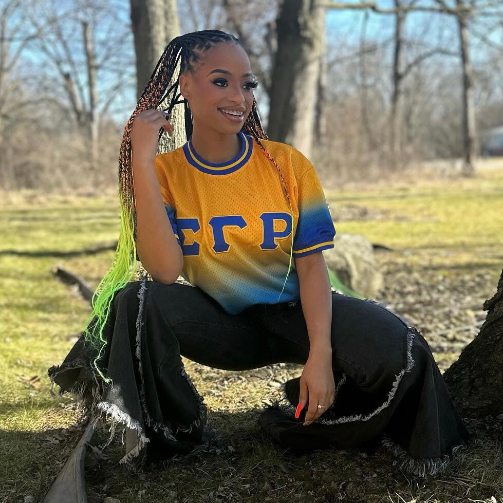 SGRho Faded Baseball Jersey