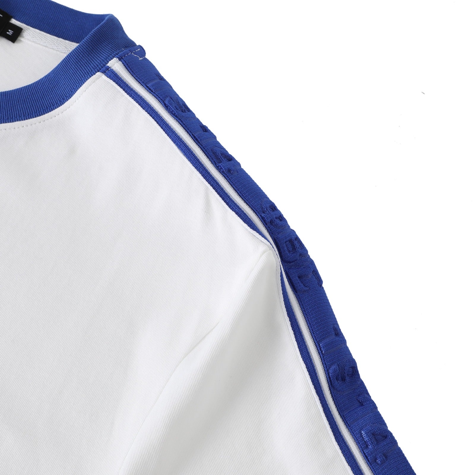 Sigma White Tapered Embossed Premium Crest Shirt