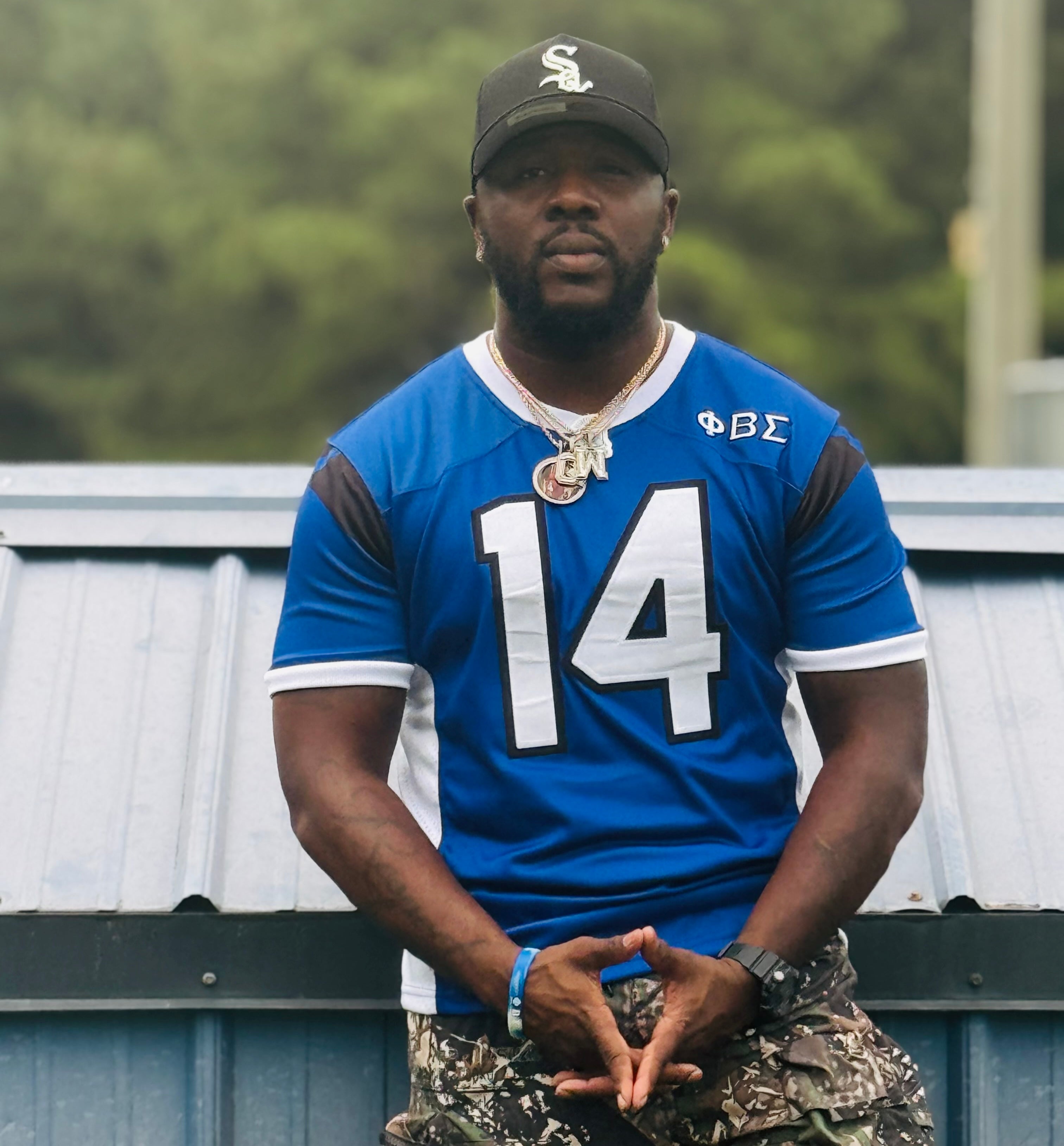Sigma Blue Football Jersey