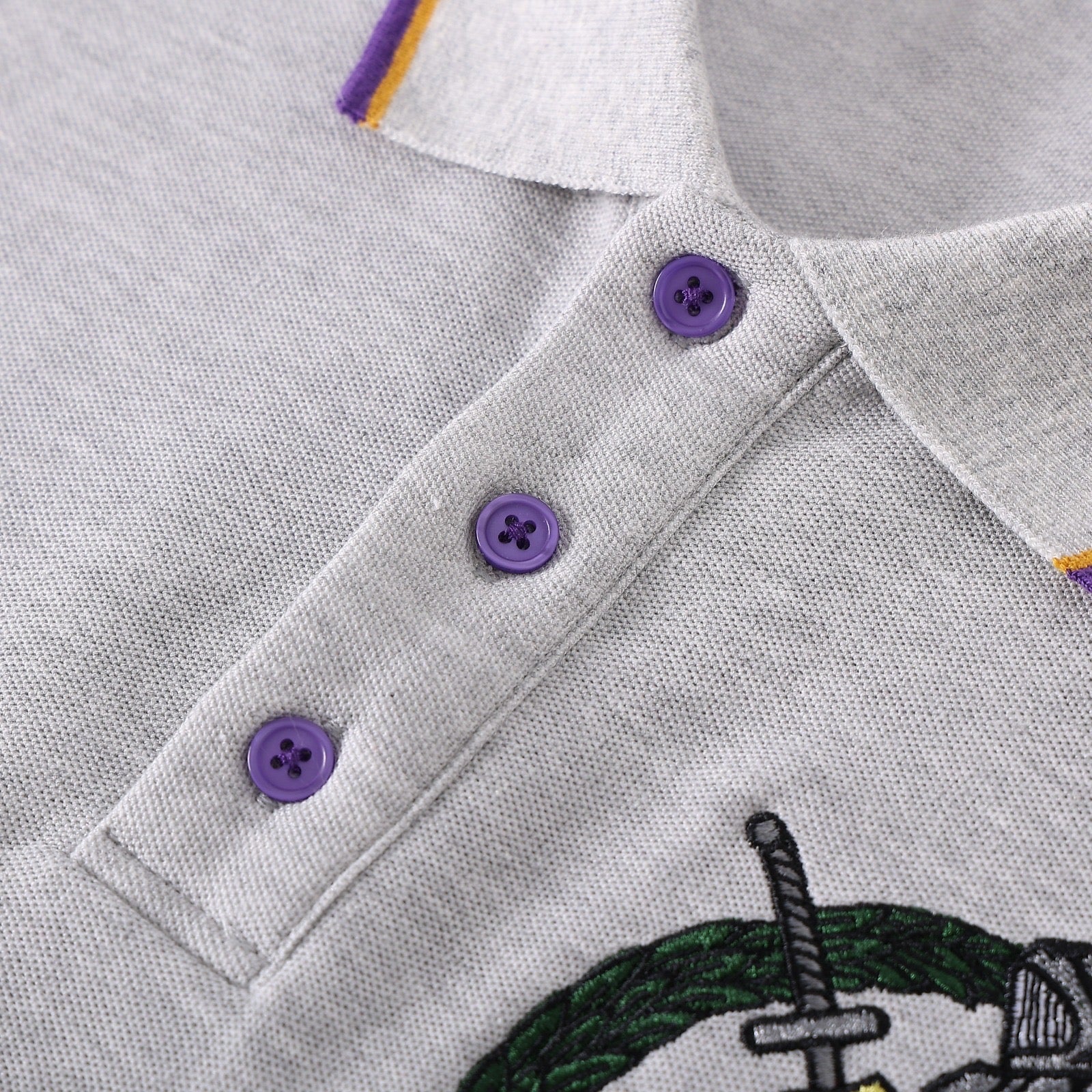 Omega Grey Premium Polo Shirt