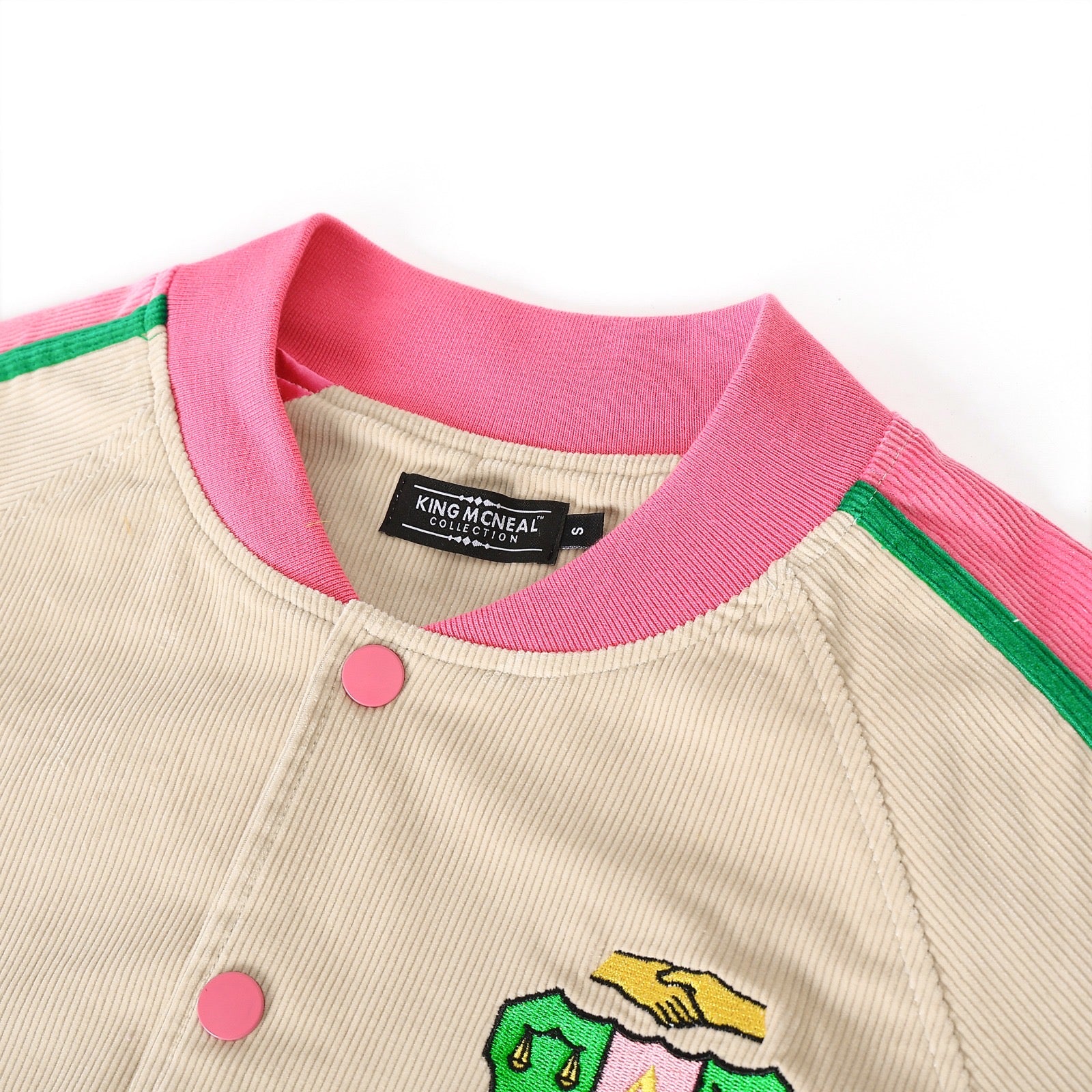 AKA Cream Corduroy Jacket Read Description