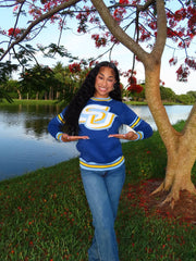 Southern University Navy Pocket Crewneck