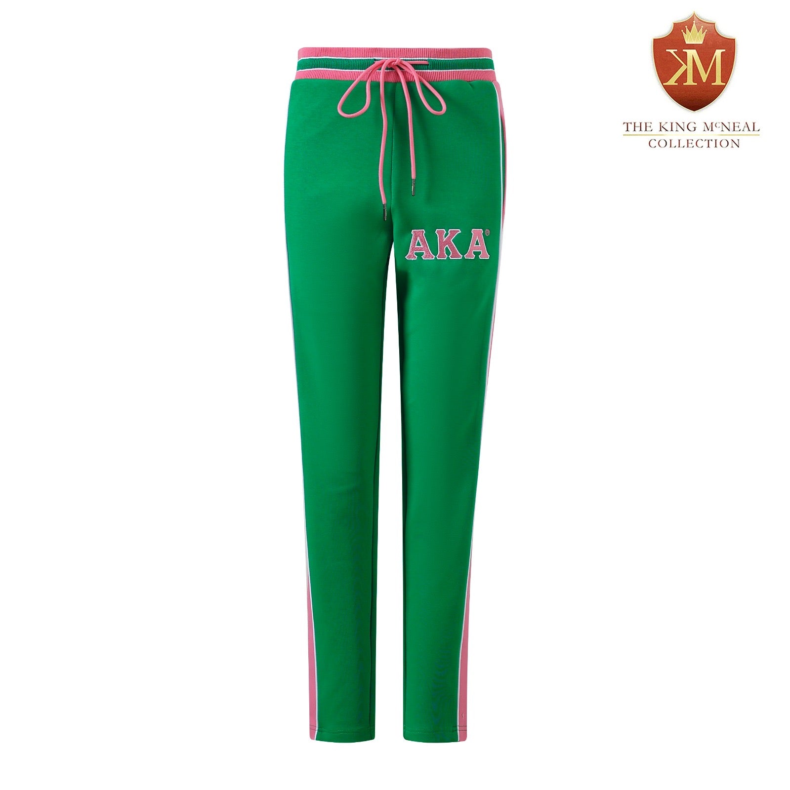 AKA Green Air Tech Fleece Warm Up Joggers