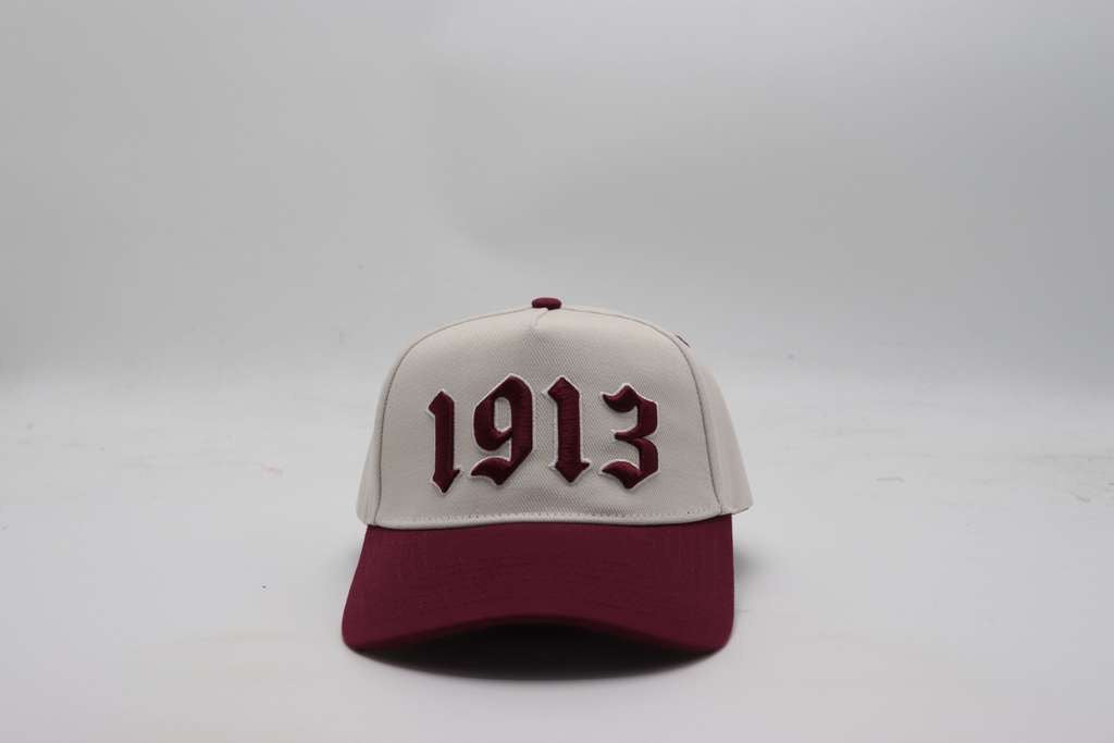 Delta 1913 Cream Snapback Hat