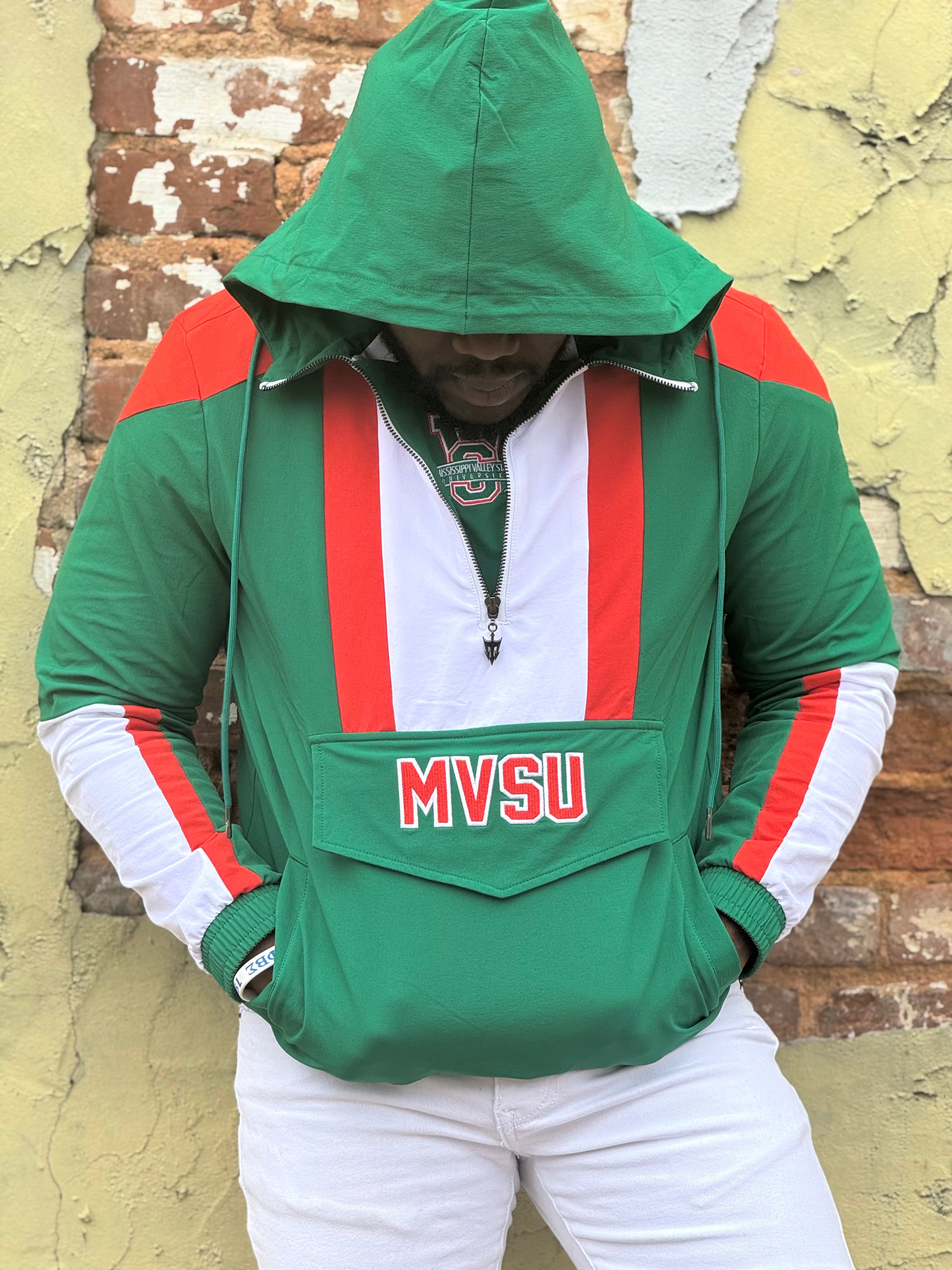 Mississippi Valley State Windbreaker Tech Pullover