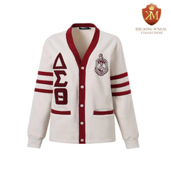 Delta Cream Fleece Cardigan Unisex Fit