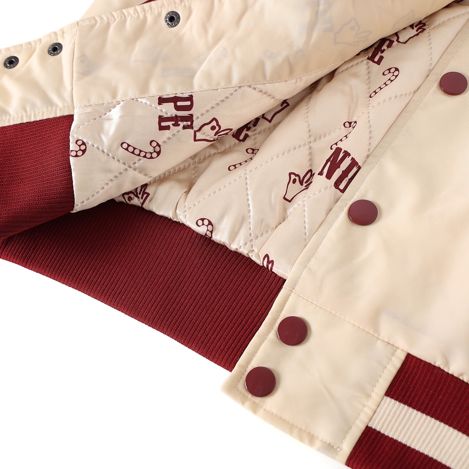Kappa Krimson & Kream Bomber Jacket
