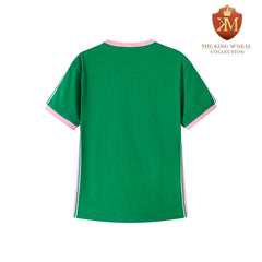 AKA Green Premium Embossed Shirt