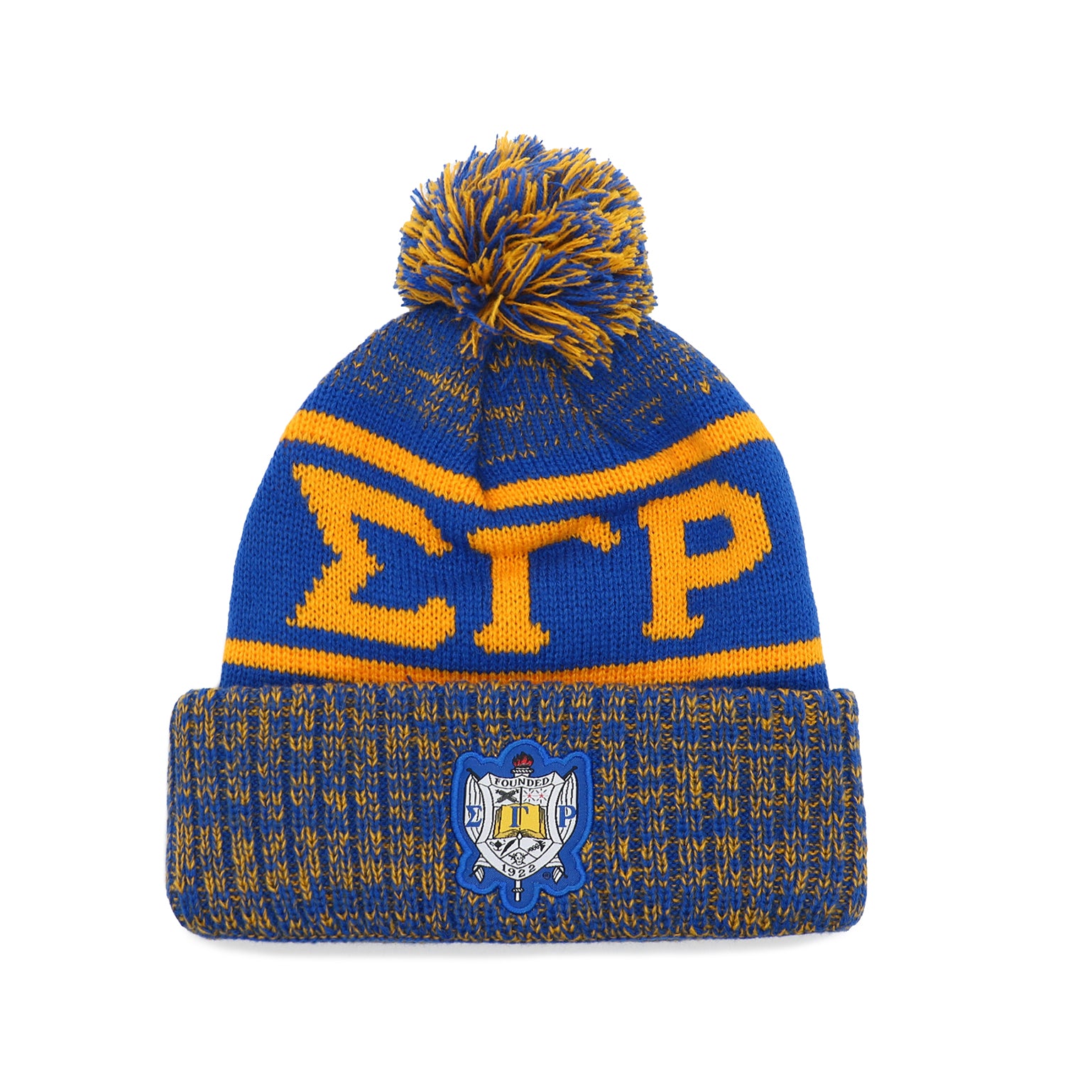 SGRho Blue Scarf & Hat Set
