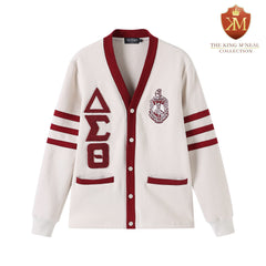 Delta Cream Fleece Cardigan Unisex Fit