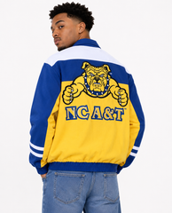 North Carolina A&T Full Zip Windbreaker Tech