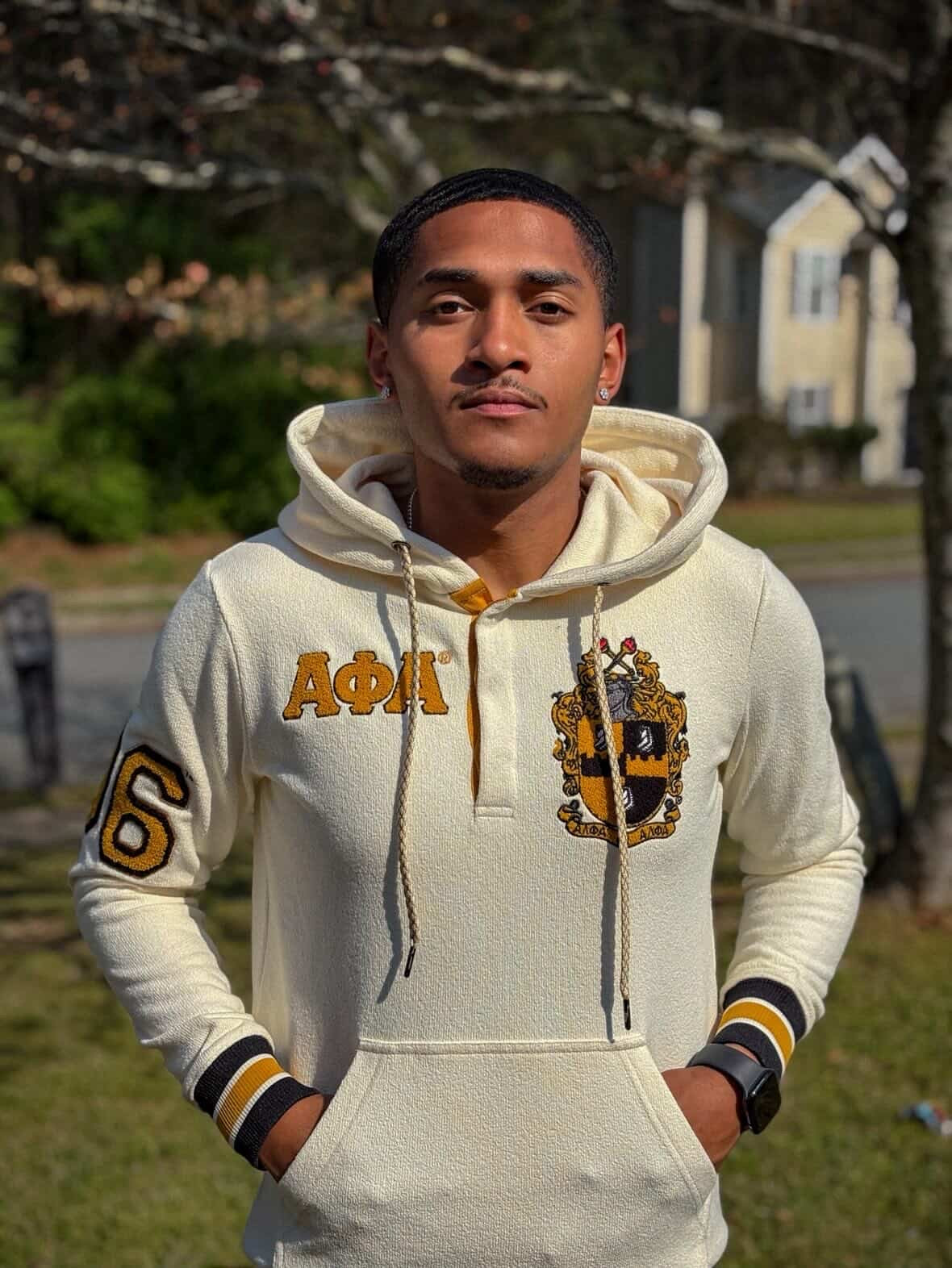 Alpha Neutral Qtr Button-Up Hoodie