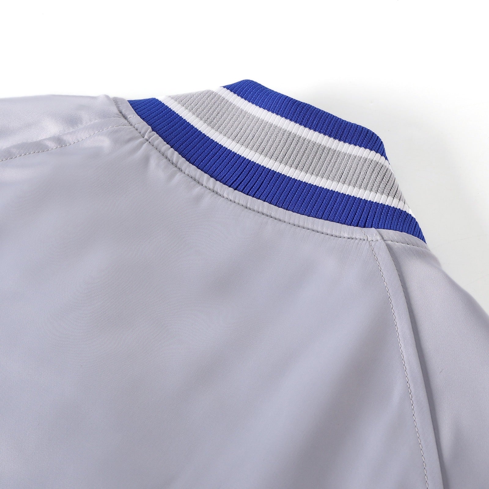 Zeta Silver Bomber Jacket Unisex Fit