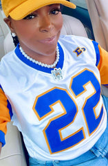 SGRho White Football Jersey