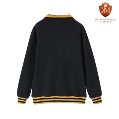 Mason Black Quarter Zip Sweatshirt